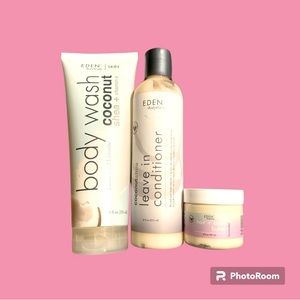 NWOT EDEN Bodyworks Skin & Hair Care Bundle